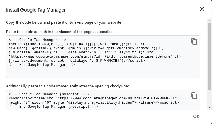 Google Tag Manager In WordPress