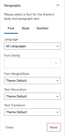 custom fonts in WordPress